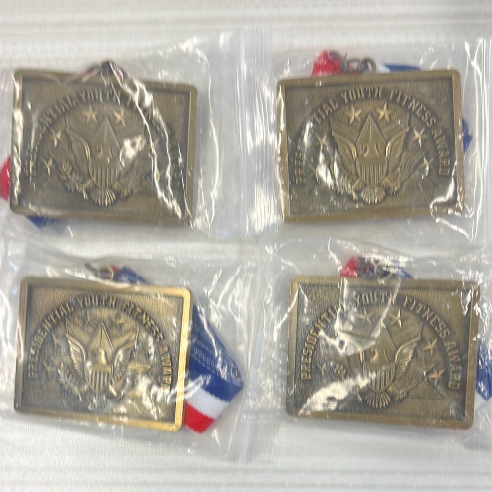Presidential Youth Fitness Award Medals